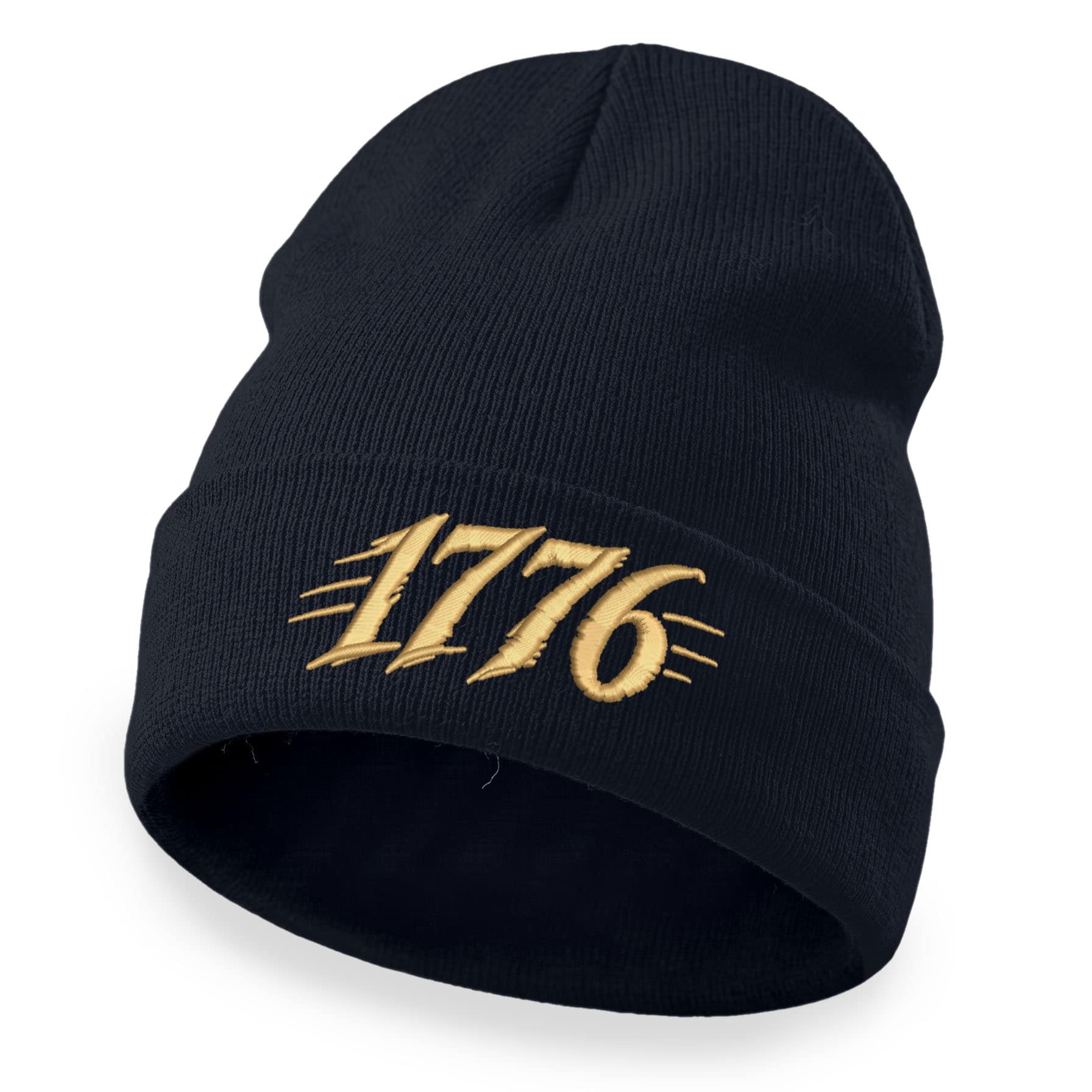 1776 Beanie – Embroidered Patriotic Cuffed Winter Hat - Image 7