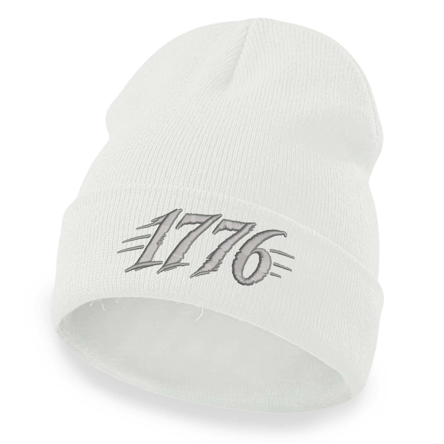 1776 Beanie – Embroidered Patriotic Cuffed Winter Hat - Image 5