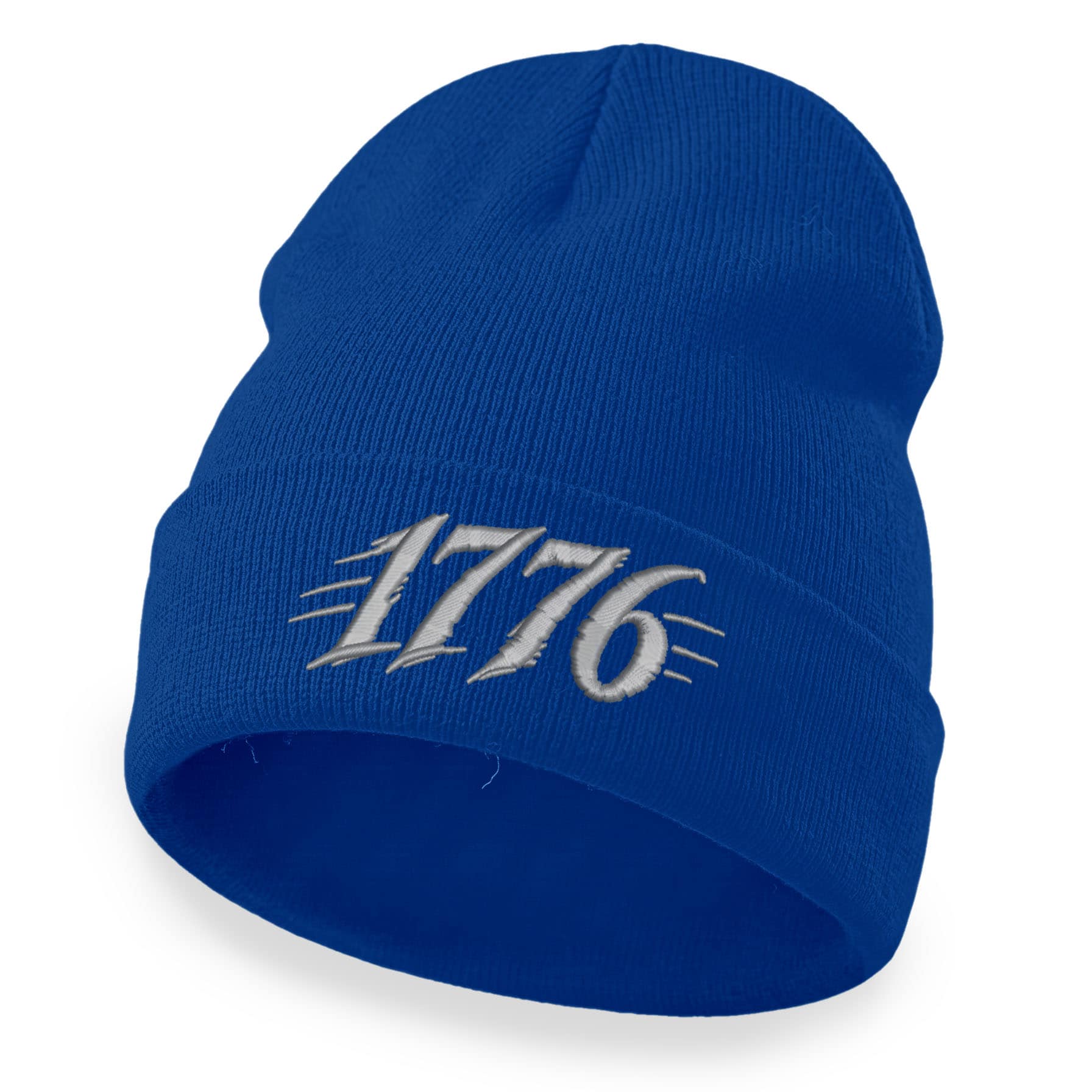 1776 Beanie – Embroidered Patriotic Cuffed Winter Hat - Image 4