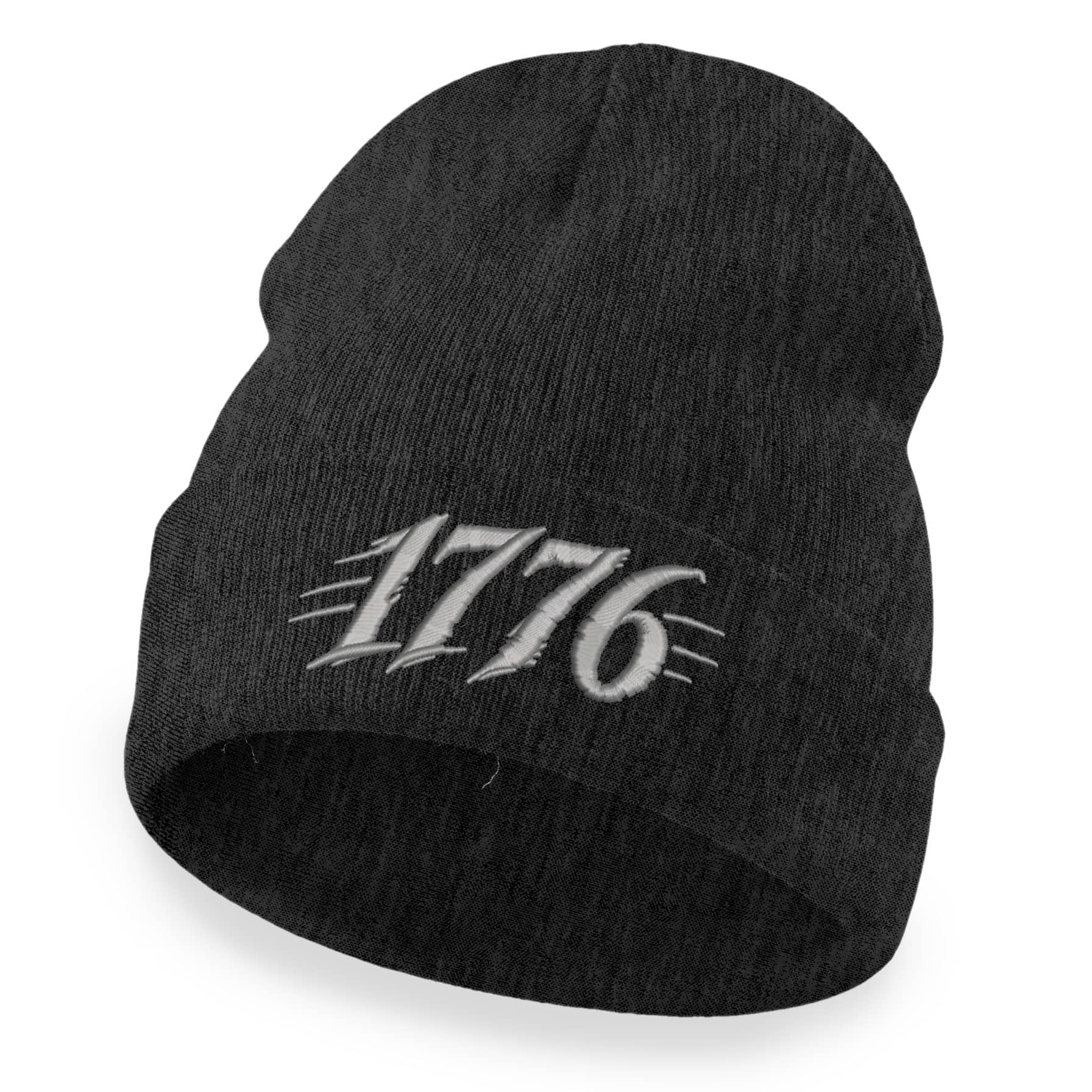 1776 Beanie – Embroidered Patriotic Cuffed Winter Hat - Image 3
