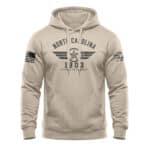 North Carolina First in Flight hoodie with aviation heritage design.