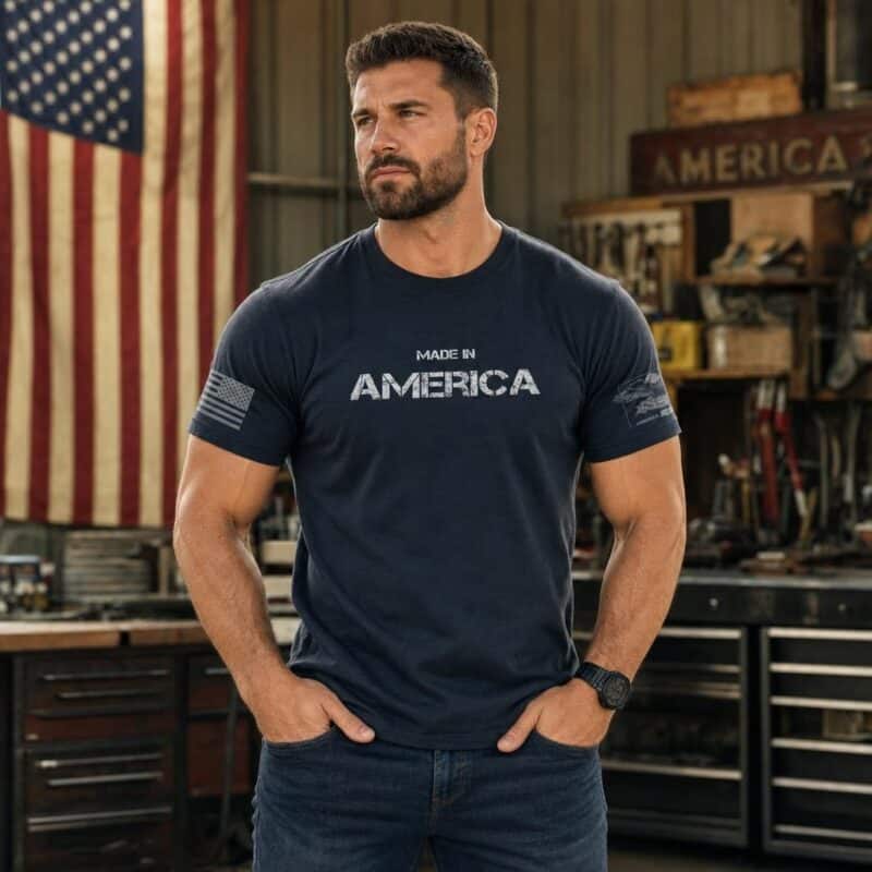 Made in America T-Shirt - Bold Statement Tee lifestyle image