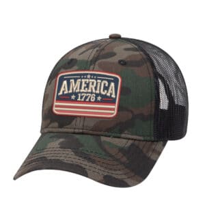 America 1776 Trucker Hat — main product image
