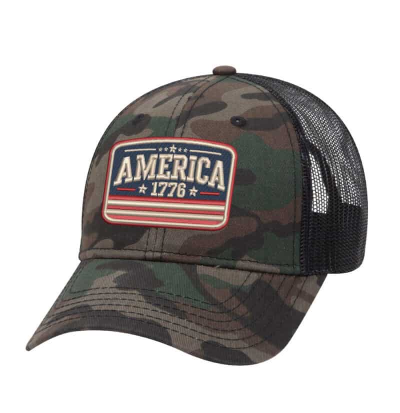 America 1776 Trucker Hat — main product image